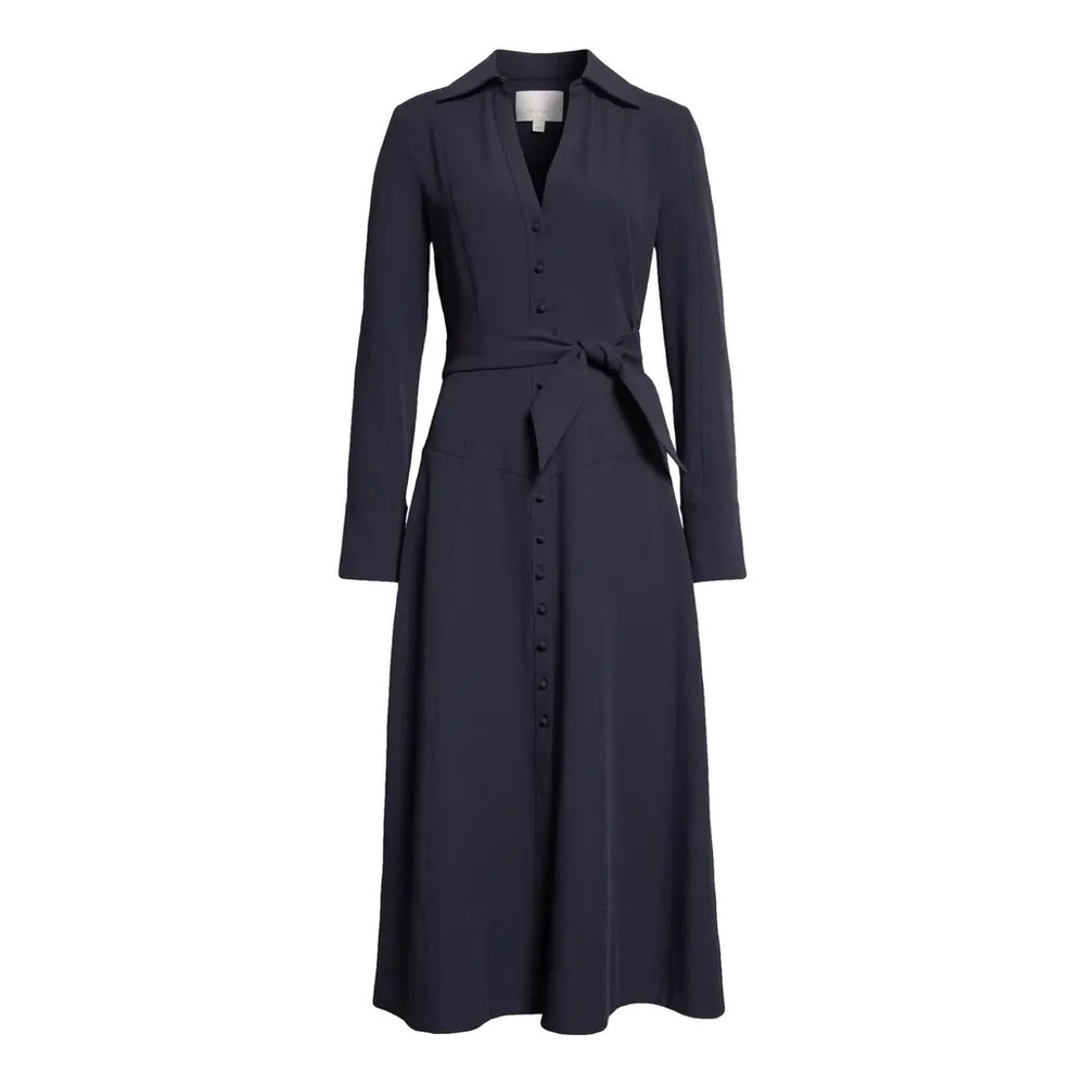Elegant Cinq A Sept Navy Blue Women's Dress NWT 14